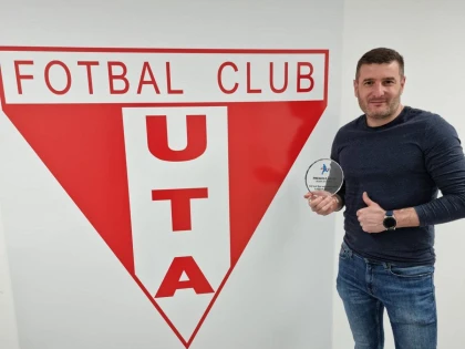 Laszlo Balint, trofeu important la UTA: "Respect şi recunoştinţă adevăraţilor suporteri"