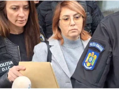 Laura Crișan a fost arestată preventiv pentru 30 de zile