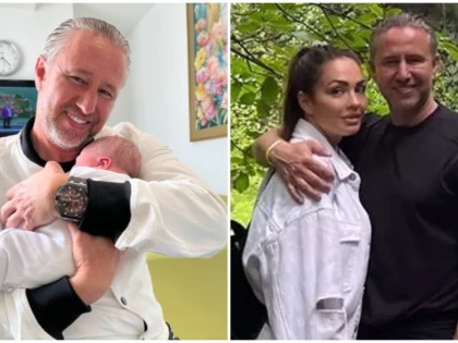 Laurențiu Reghecampf a devenit din nou tată. Iubita lui, Corina Caciuc, a născut un băiat