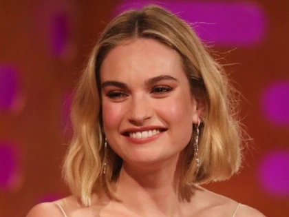 Lily James si Dominic West, legatura care innebuneste Anglia