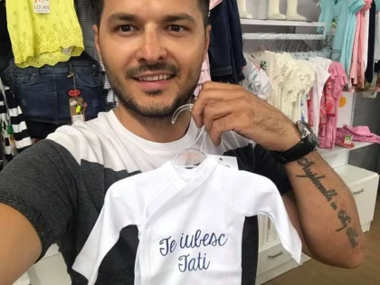 Liviu Vârciu, tată pentru a doua oară