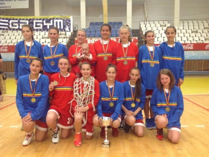 LPS ARAD ESTE CAMPIOANA NATIONALA LA BASCHET FEMININ, CATEGORIA SUB 14 ANI
