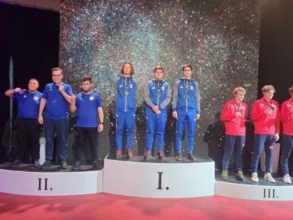 Luca Joldea a făcut tripla la Europenele de tir: este vicecampion de juniori și în proba de trio! (FOTO)