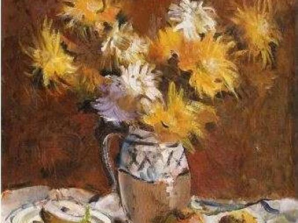 Lucrare semnată de Adrian Ghenie, vândută pentru 20.000 de euro