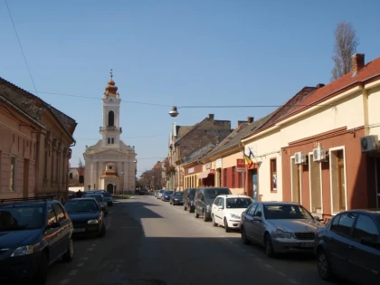 Lucrări de reparații pe strada Mihai Eminescu, din Arad