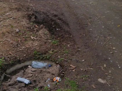 Lucrările autorităţilor din Gurahonţ, un pericol pentru oameni (FOTO)