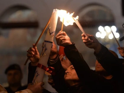 Lumina Sfântă a Învierii va fi adusă de la Ierusalim pentru arădeni