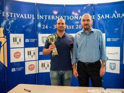 Maestrul Ruslan Soltanici a câştigat Arad Open 2019