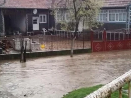Mai multe localități din Arad, afectate de inundații