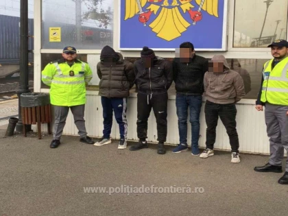 Mai mulți cetăţeni străini, prinși încercând să iasă ilegal din România
