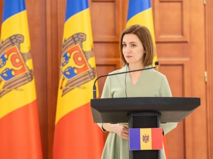 Maia Sandu a discutat cu Charles Michel despre situaţia de securitate din Moldova