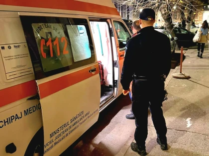 Mamă și fetiță de 5 ani, agresate de un bărbat, în zona Gării Arad. Jandarmii au intervenit în forță