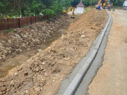 Mănăstirea Feredeu este în siguranță în fața viiturilor