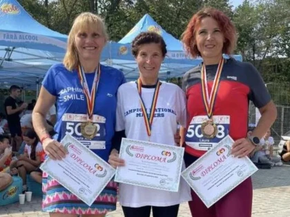 Mara Guler și Elena Avram sunt campioane naționale Masters la alergare pe șosea