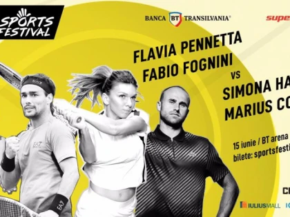 Marius Copil va juca alături de Halep, la Sports Festival