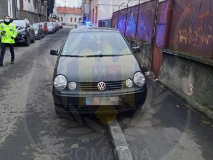 Mașinile oprite pe Blaga, Unirii și Salacz Gyula, ridicate de polițiști