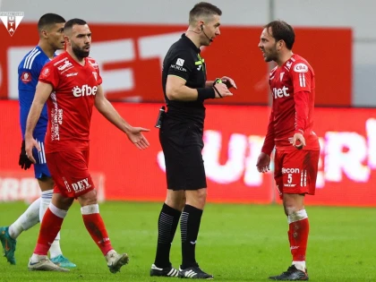Măsuri dure după arbitrajul scandalos de la CFR - UTA! Szabolcs Kovacs și Rusandu, trași pe linie moartă