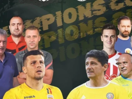 Meci caritabil pe Arena Francisc Neuman din Arad: Țucudean, Panin sau Prunea, printre protagoniști!
