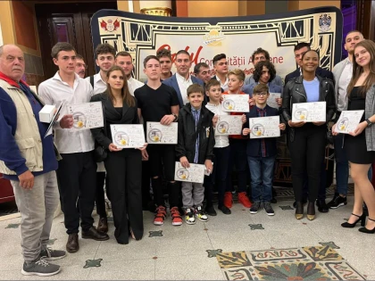 Medaliații naționali de la CSȘ Gloria au fost recompensați la Balul Comunității Arădene