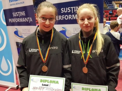 Medalie pentru CSM Arad, la „Naţionalele” de tenis de masă