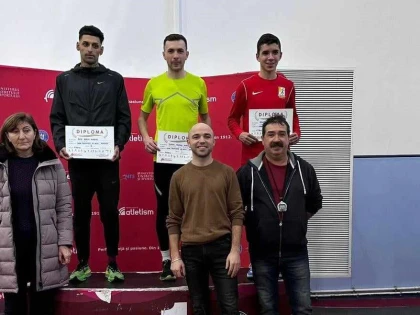 Medalii arădene la Cupa României indoor de atletism. Coman a luat aurul la 1500 de metri!
