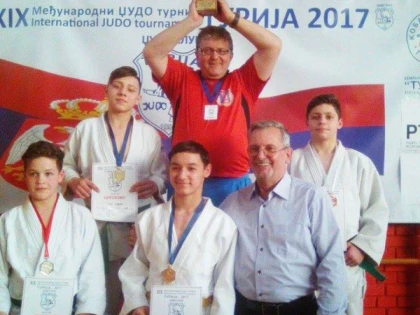 Medalii arădene pe tatami, la un concurs în Serbia