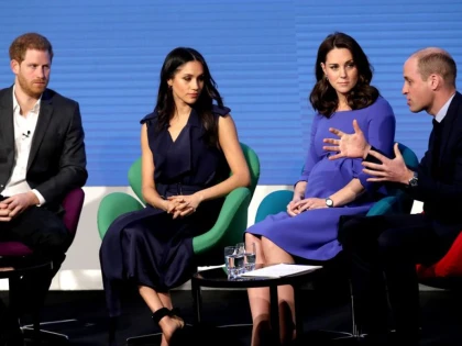 Meghan Markle, pentru prima dată în public alături de viitorii cumnați