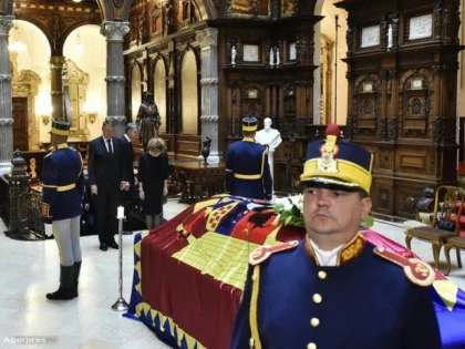 MEMBRII FAMILIILOR REGALE DIN TOATĂ EUROPA, LA FUNERALIILE REGINEI ANA