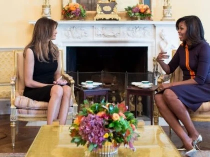 Michelle Obama și Melania Trump, întâlnire la Casa Albă