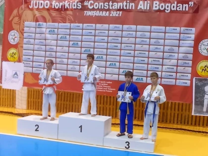 Micii judoka ai CSM-ului s-au remarcat pe tatami, la Timişoara