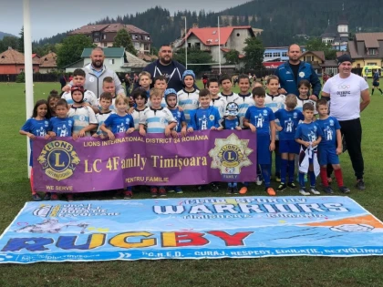Micii rugbiști de la Warriors Arad au câștigat turneul de la Gura Humorului