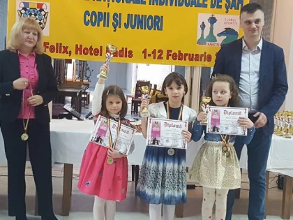 Micii şahişti de la Vados au urcat pe podiumul naţional