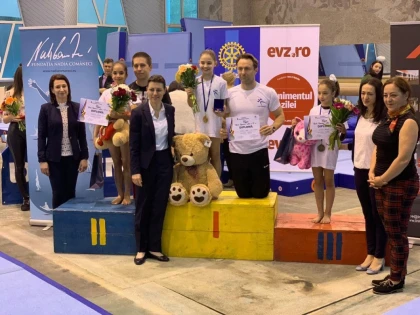 Micile gimnaste ale CSM-ului s-au remarcat la Oneşti