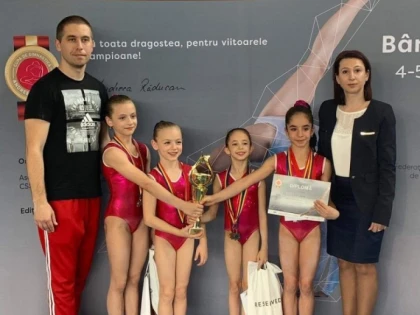 Micile gimnaste au fost în prim-plan la Cupa „Andreea Răducan”