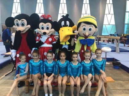 Micile gimnaste au urcat pe podium, la Cupa ”Nadia Comăneci”