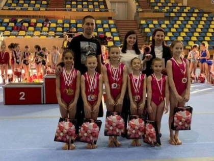 Micile gimnaste s-au întrecut la Cupa „Emilia Eberle”