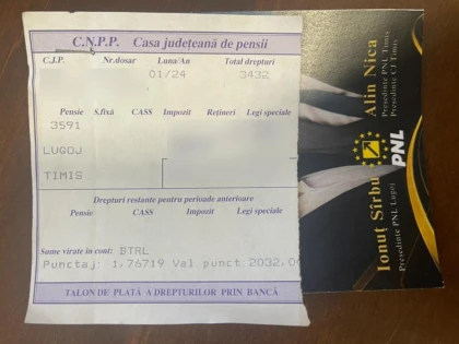 Mihai Fifor: PSD solicită explicații oficiale despre distribuirea unor materiale de propagandă politică, atașate de taloanele de pensii