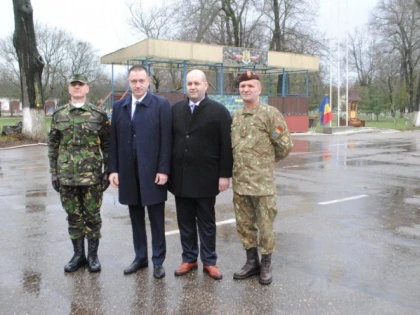 Mihai Fifor și Dorel Căprar au participat la Ziua NATO, la Arad
