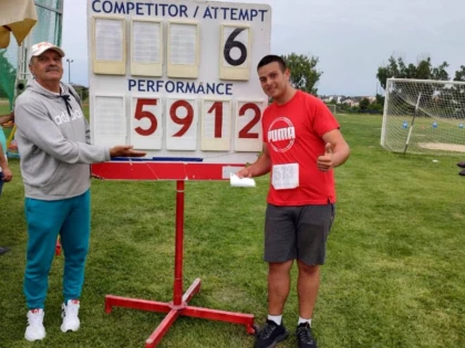 Mihai Motorca este campion naţional la U18, cu prima performanţă europeană a anului!