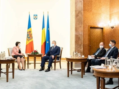 Mihai Pașca, alături de prim-ministrul Ciucă la întâlnirea cu prim-ministrul Moldovei