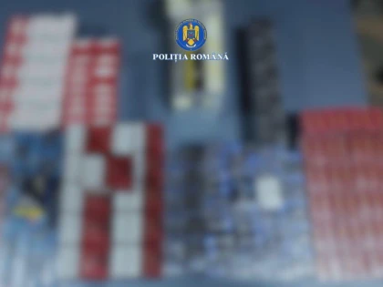 Mii de țigarete netimbrate, confiscate de polițiștii din Vlaicu