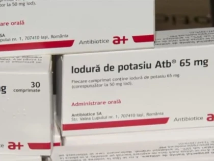 Ministerul Sănătății nu mai distribuie populației pastilele de iodură de potasiu