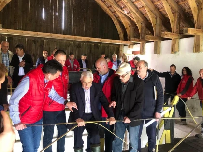 Ministrul Daea a verificat stadiul lucrărilor la Canalul Morilor