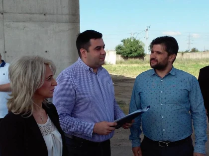 Ministrul Transporturilor, Răzvan Cuc, a vizitat pasajul de la CET. Vezi ce spune despre lucrări