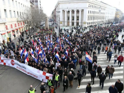 Miting de amploare la Zagreb, împotriva guvernului considerat corupt