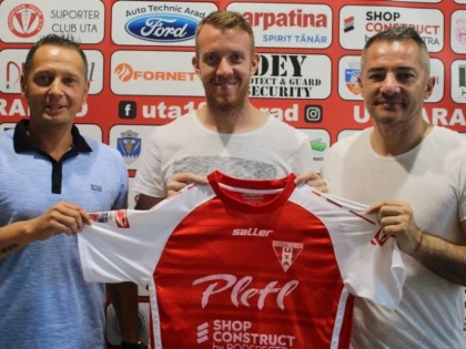 Miza pe experienţă: Dan Roman este noul atacant al UTA-ei