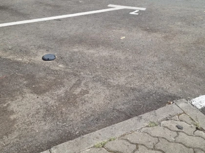 Montarea senzorilor pentru sistemul inteligent de parcare, pe final