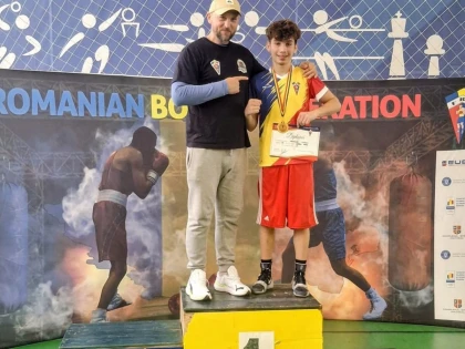 Motorul Arad are campion național de box la cadeți