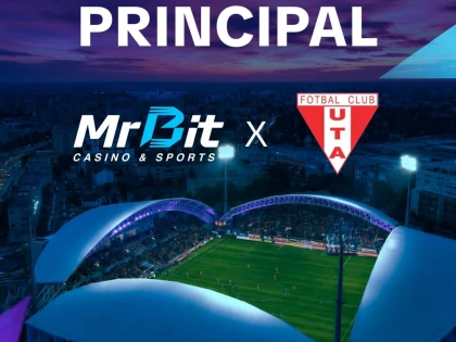 MrBit a devenit sponsorul principal al UTA-ei pentru sezonul 2026-2027