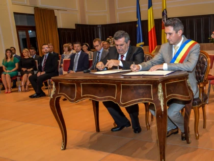 Municipiul Arad s-a înfrăţit cu oraşul Betleem
